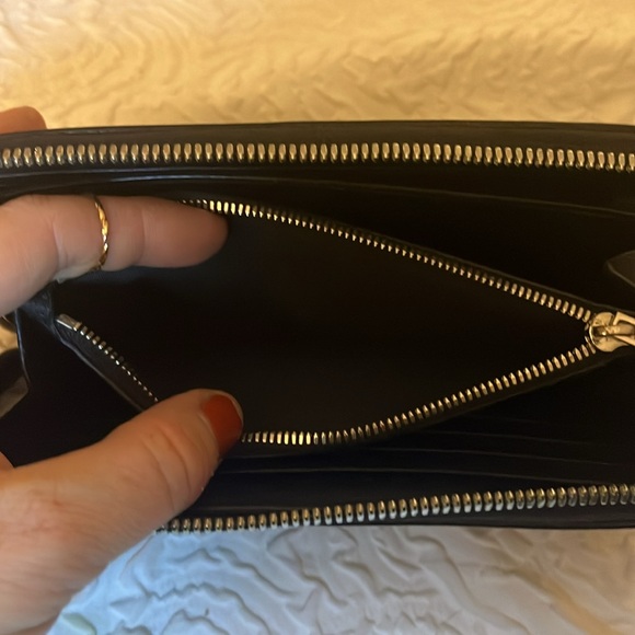 Balenciaga black and silver zip wallet - Picture 7 of 12